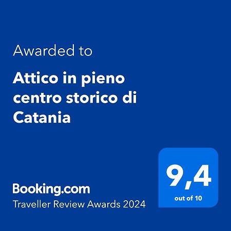Attico In Pieno Centro Storico Di Catania Apartment ภายนอก รูปภาพ