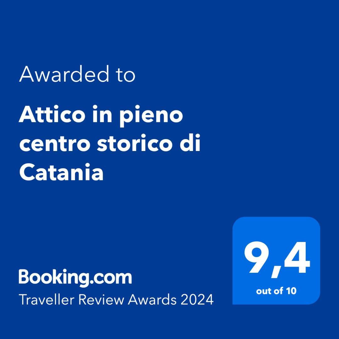 Attico In Pieno Centro Storico Di Catania Apartment ภายนอก รูปภาพ
